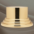 Full Round Bronze Base - 12" (Gold)